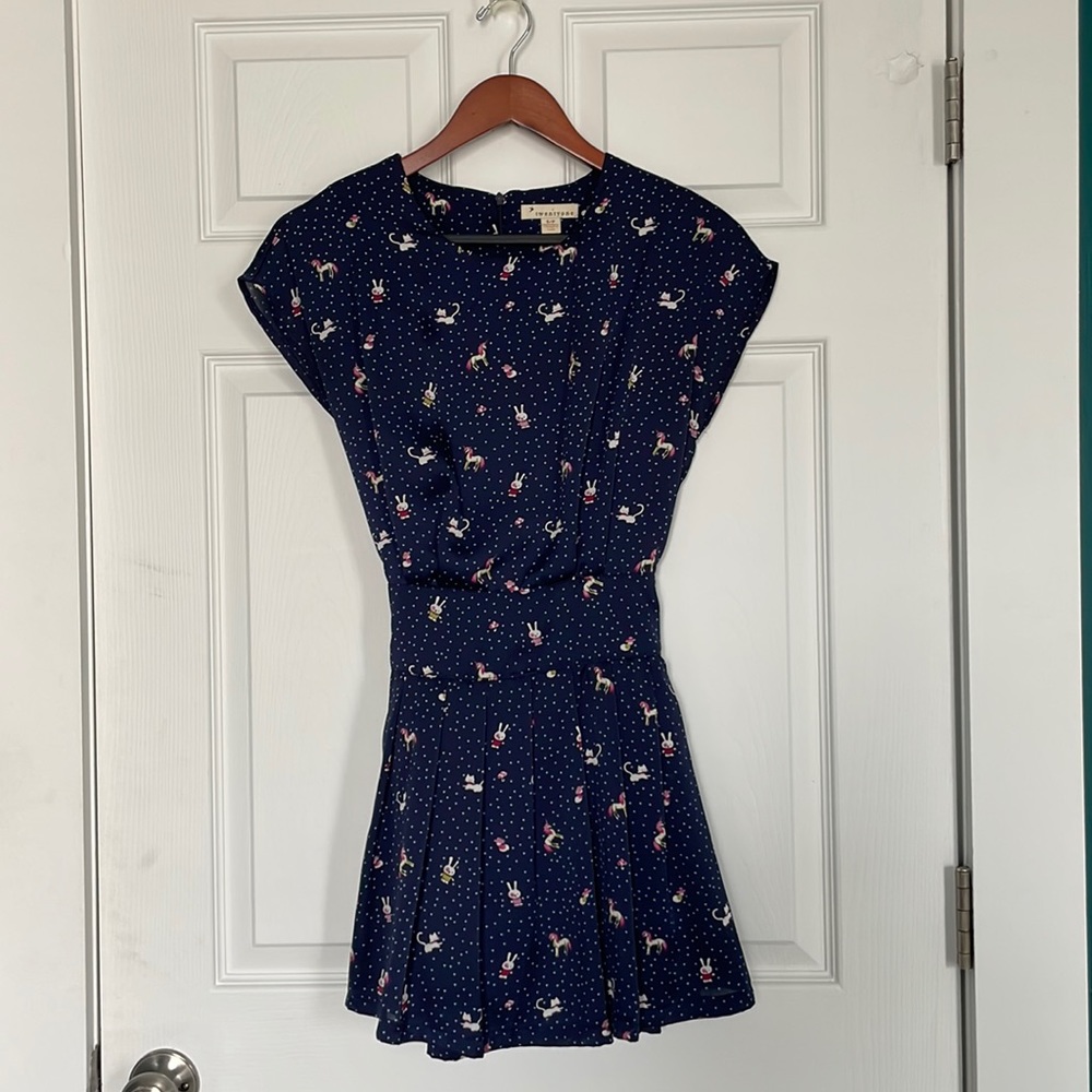 Boutique Blue Dress